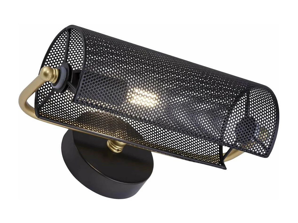 Aplique modelo Geranio en color negro y dorado 17 cm(alto)22 cm(ancho)14 cm(fondo)