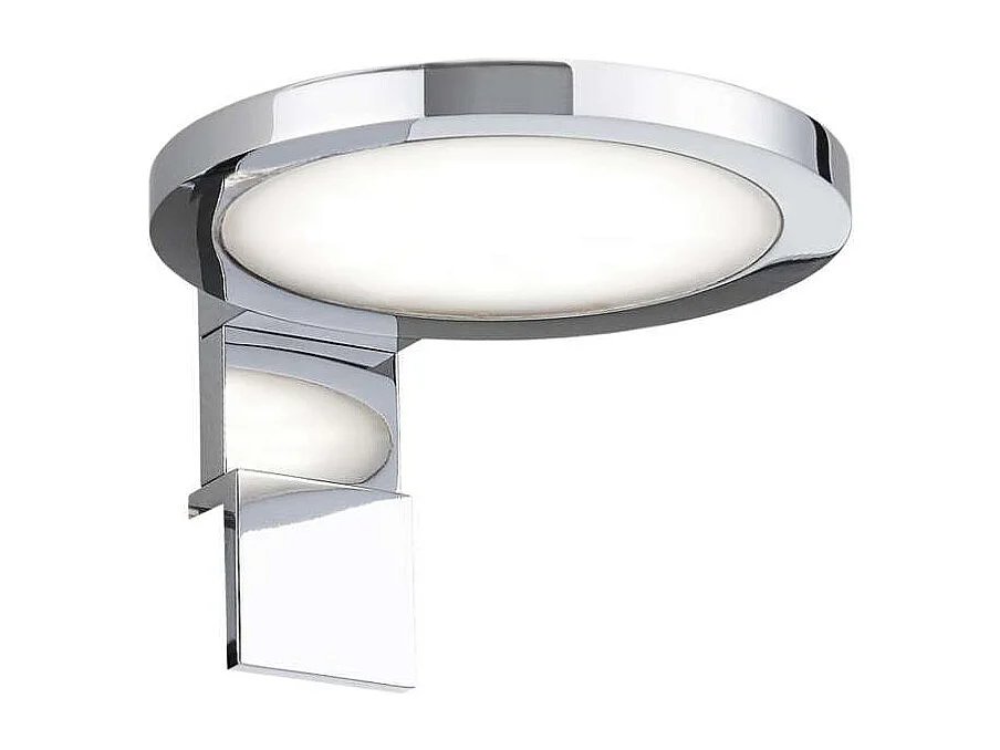 Aplique de pared modelo Tinao acabado cromo 7cm(alto) 10 cm(ancho) 12 cm(fondo