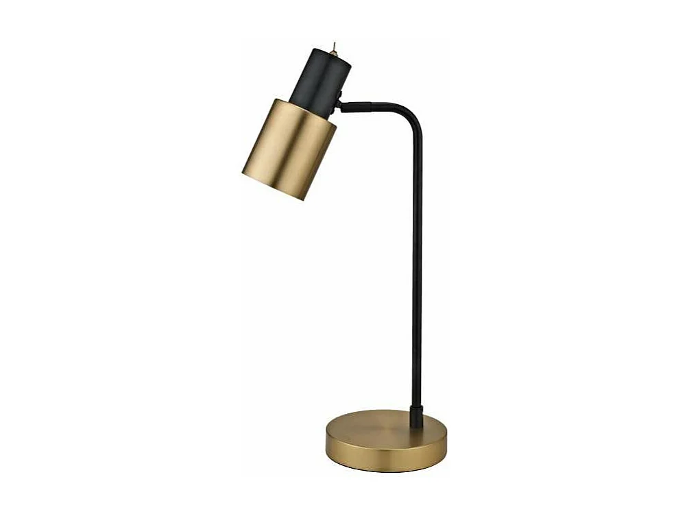 Sobremesa modelo Maena acabado negro/cuero, 17cm(ancho) 22cm(alto) 15cm(fondo).