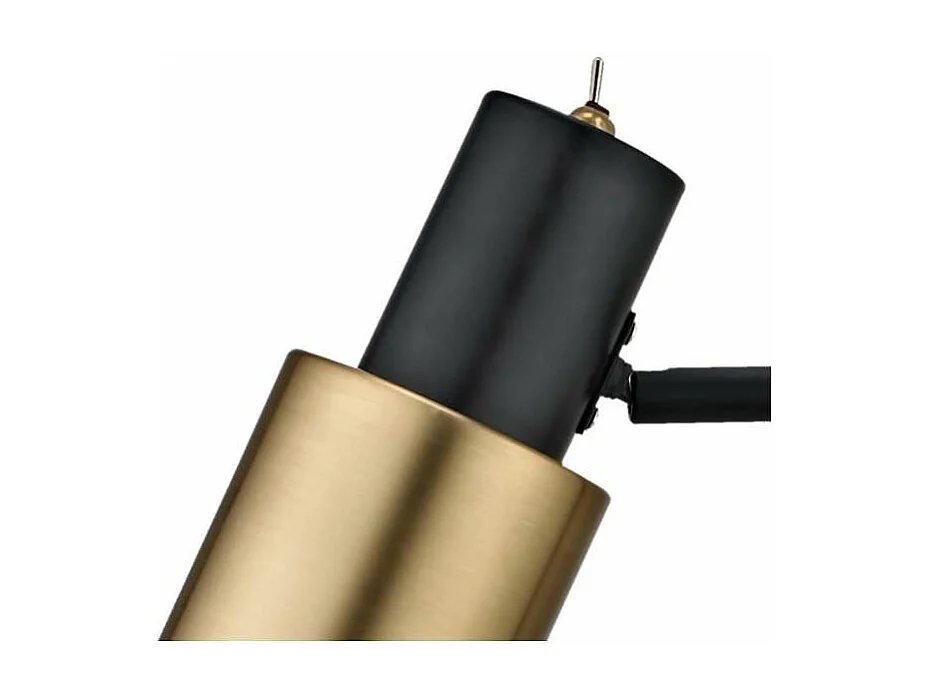 Sobremesa modelo Maena acabado negro/cuero, 17cm(ancho) 22cm(alto) 15cm(fondo).