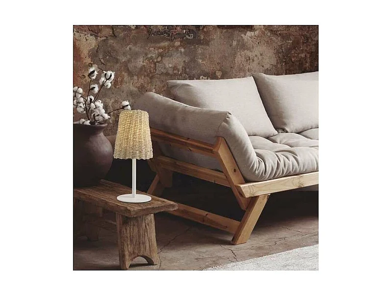 Sobremesa modelo Soto acabado blanco 28cm(alto) 13cm(ancho) 13cm(fondo)