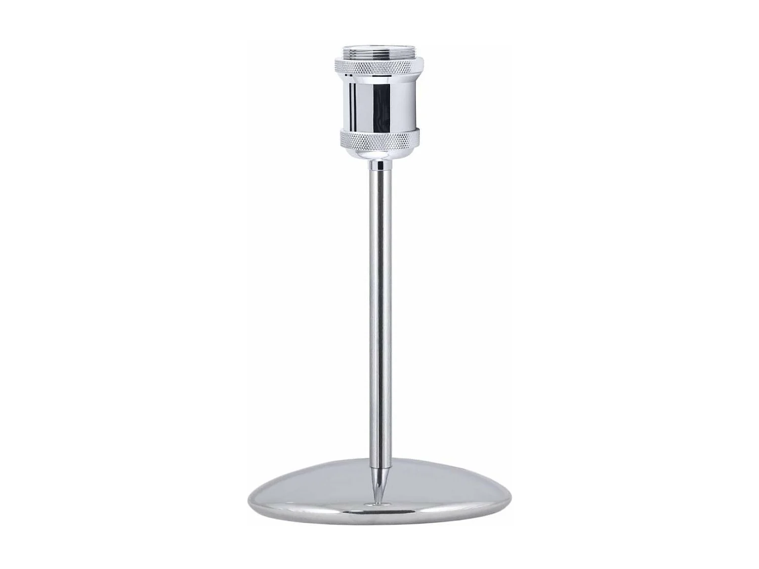 Sobremesa modelo Eduardo acabado cromo 25 cm(alto) 13 cm(ancho) 13 cm (fondo)