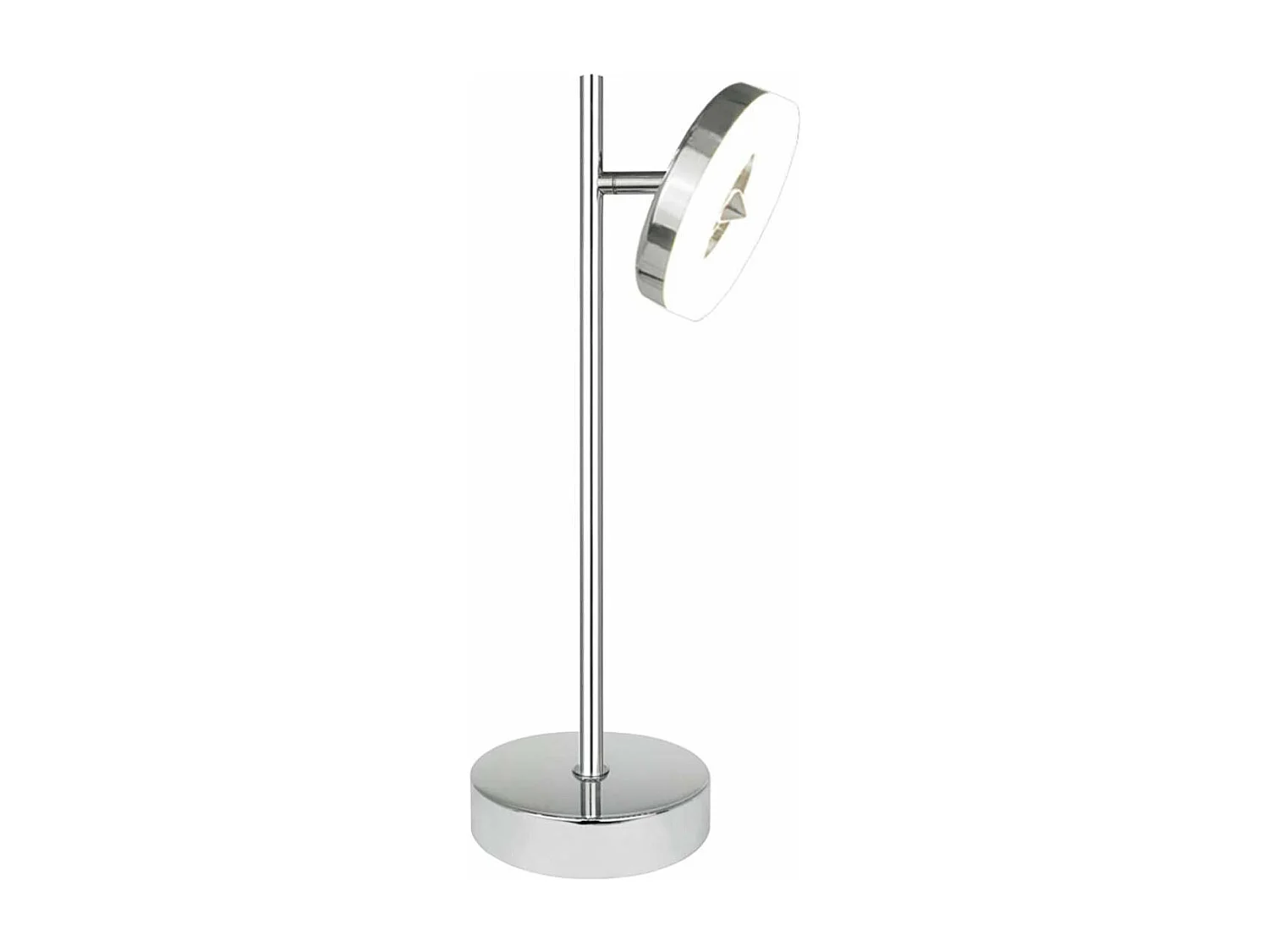 Sobremesa led modelo Cedro acabado cromado 41 cm(alto)13 cm(ancho)13 cm(largo).