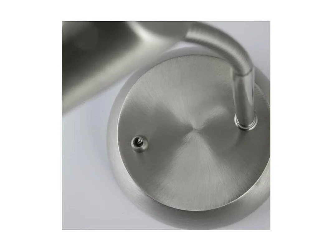 Sobremesa modelo Tenor acabado niquel satinado 35 cm(alto)13 cm(ancho)17 cm(largo)