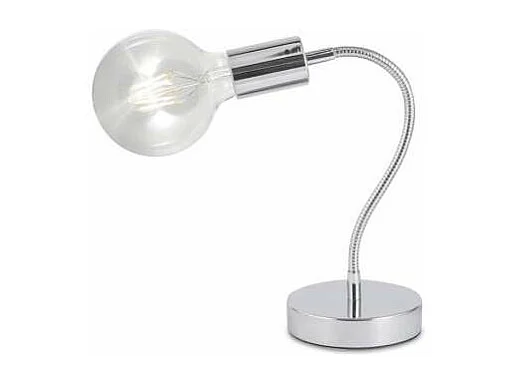 Sobremesa Melissa acabado en cromo, 39 cm(alto)12 cm(ancho)12 cm(largo)