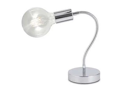 Sobremesa Melissa acabado en cromo, 39 cm(alto)12 cm(ancho)12 cm(largo)