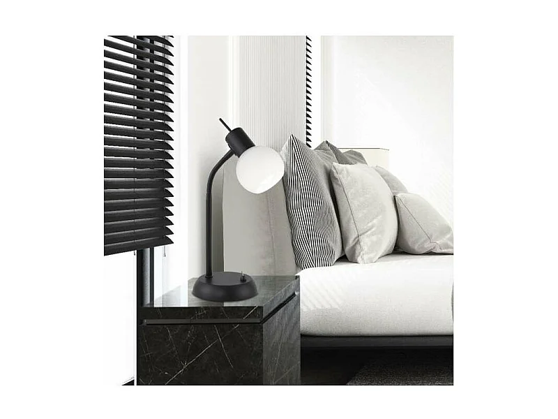 Sobremesa Vera negro mate, 34cm(alto)13cm(ancho)16 cm(largo)