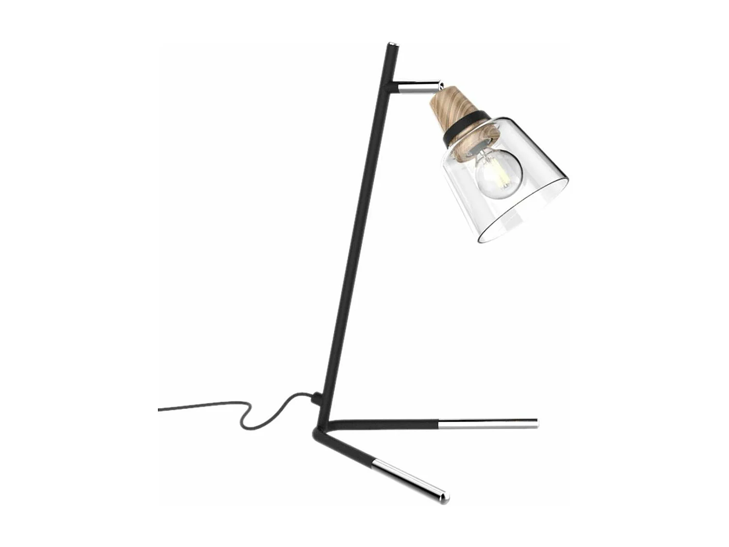 Sobremesa modelo Indigo acabado negro 12cm(ancho) 34cm(alto) 21cm(fondo).