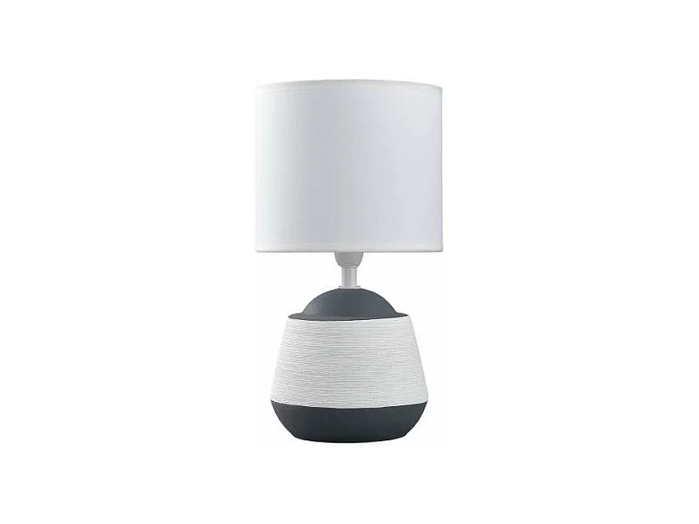 Sobremesa modelo Albany acabado gris/blanco, 30m(alto)  16(ancho)  16(fondo.