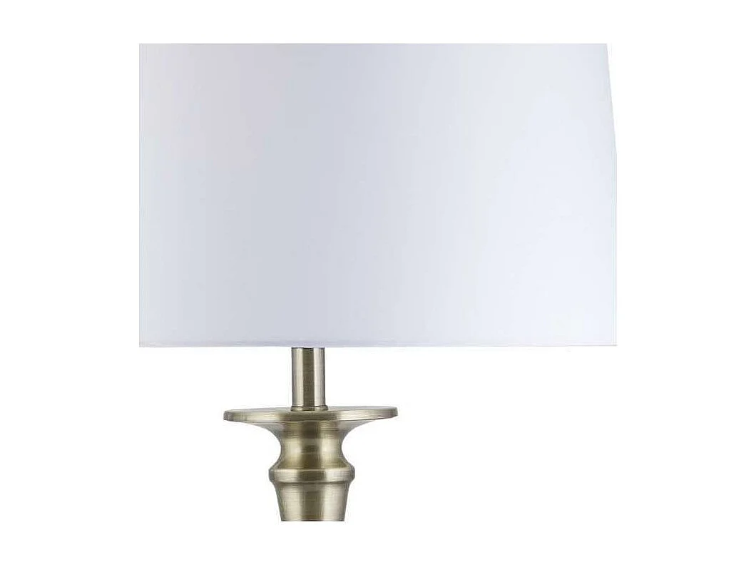 Lámpara de sobremesa rinconera modelo Tudor acabado cuero 70cm(alto) 36cm(ancho).