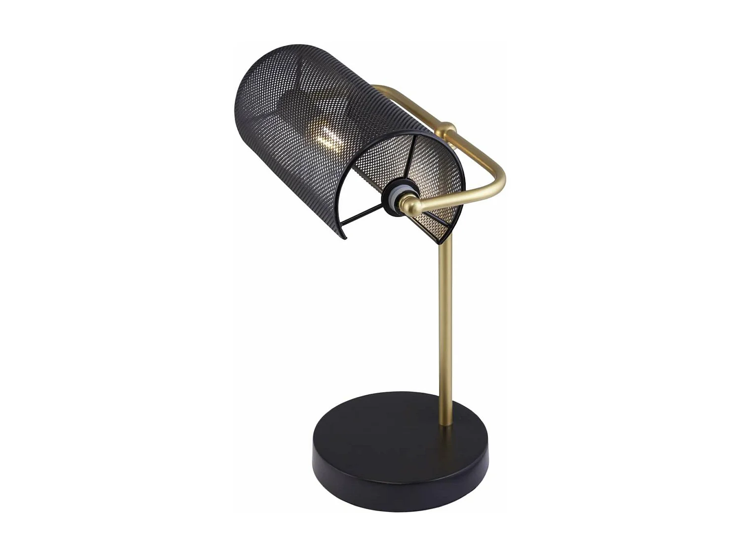 Sobremesa modelo Geranio en color negro y dorado 45 cm(alto)26 cm(ancho)24 cm(fondo)