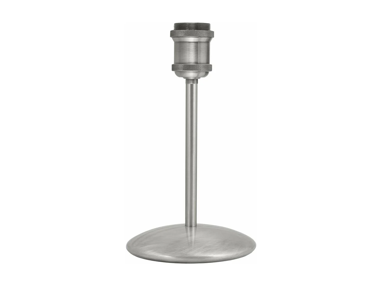 Sobremesa modelo Eduardo acabado niquel satinado 25 cm(alto) 13 cm(ancho) 13 cm (fondo)