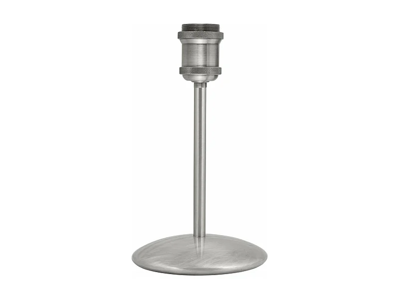 Sobremesa modelo Eduardo acabado niquel satinado 25 cm(alto) 13 cm(ancho) 13 cm (fondo)