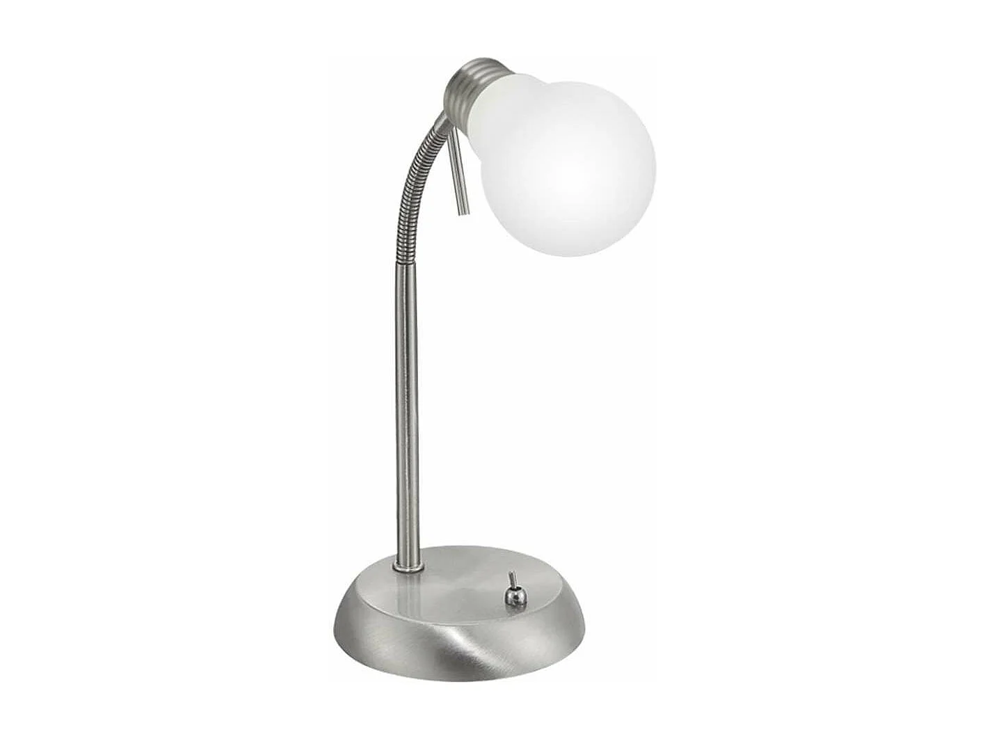 Sobremesa Melisa acabado niquel satinado 34 cm(alto)18 cm(ancho)13 cm(largo)