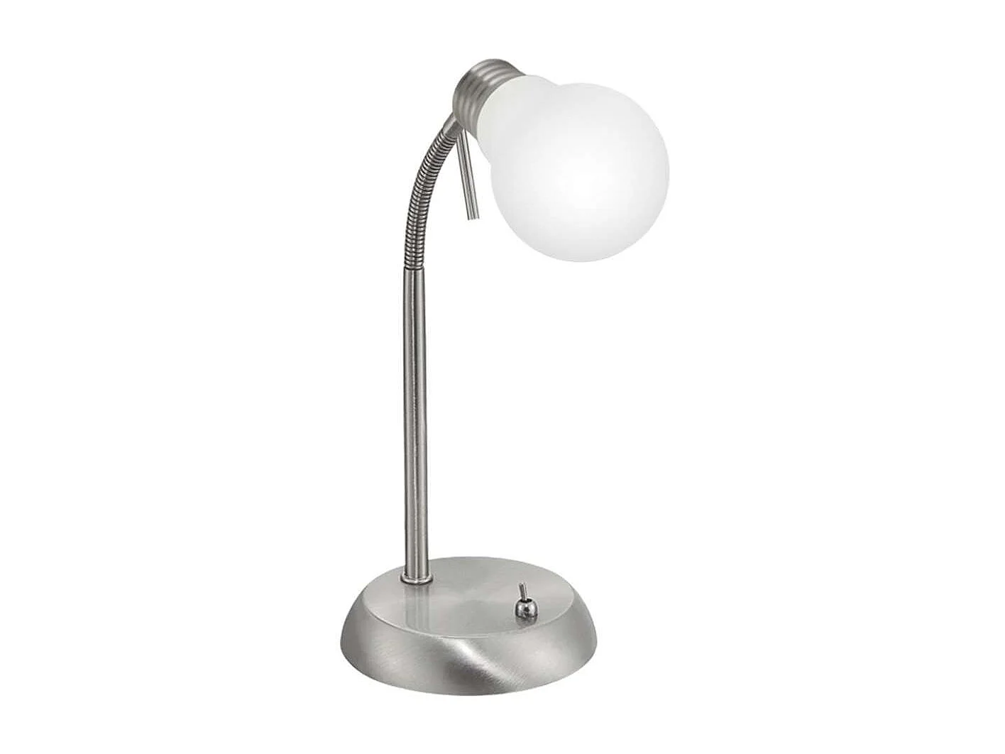 Sobremesa Melisa acabado niquel satinado 34 cm(alto)18 cm(ancho)13 cm(largo)