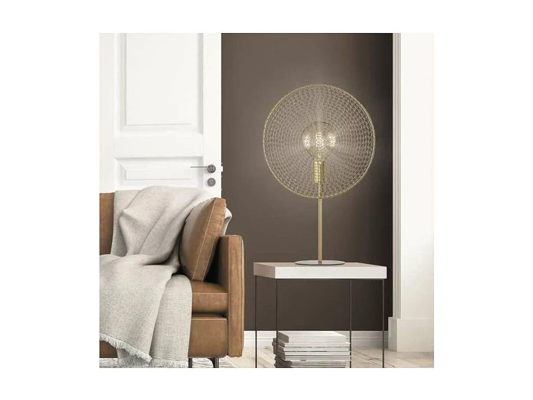 Sobremesa Cipres acabado oro envejecido 47 cm(alto)30 cm(ancho)15 cm(largo)