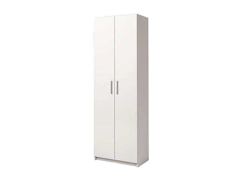 Armario multiestantes dos puertas Urano en blanco. 60 cm(ancho) 180 cm(altura) 35.6 cm(fon
