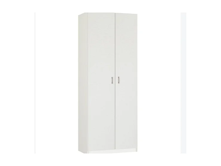 Armario multiusos Tibet acabado blanco mate, 80cm(ancho) 180cm(altura) 35cm(fondo)