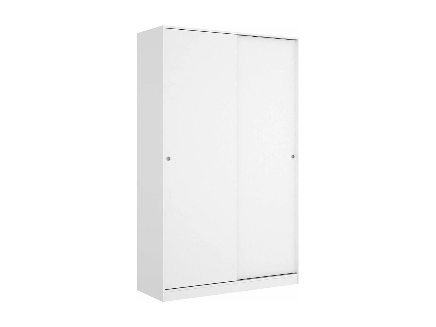Armario puertas correderas Lupión en blanco brillo 204 cm(alto)120 cm(ancho)50 cm(largo)