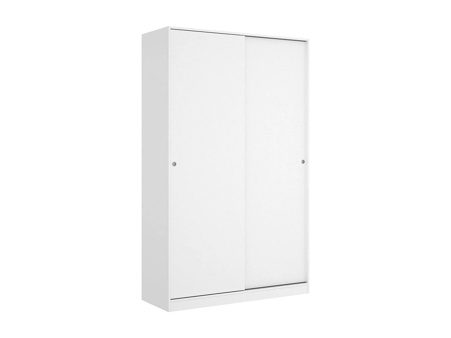 Armario puertas correderas Lupión en blanco brillo 204 cm(alto)120 cm(ancho)50 cm(largo)