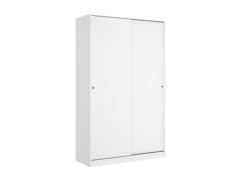 Armario puertas correderas Lupión en blanco brillo 204 cm(alto)120 cm(ancho)50 cm(largo)