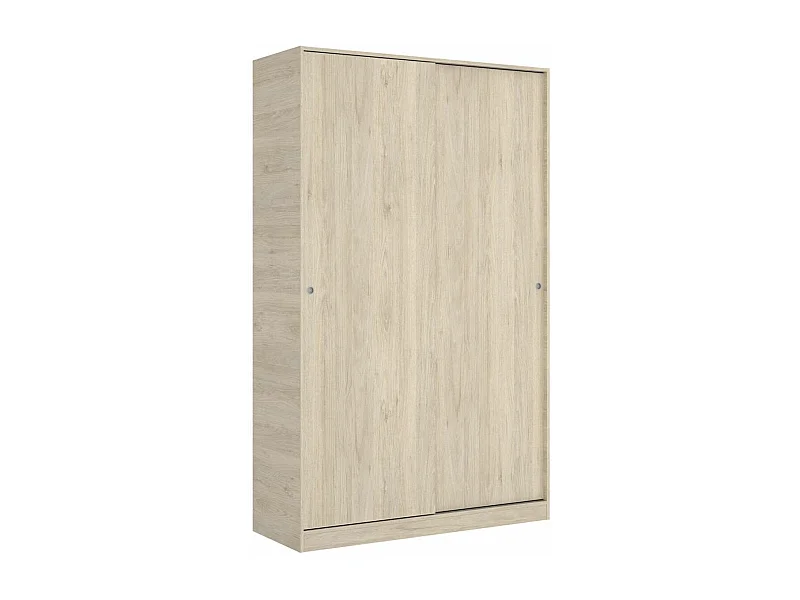 Armario puertas correderas Lupión en roble natural. 204 cm(alto)120 cm(ancho)50 cm(largo)