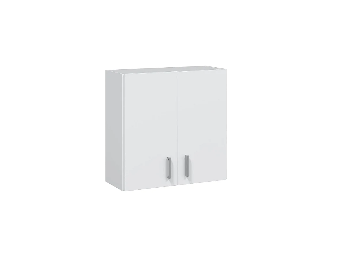 Armario multiusos para colgar en acabado blanco Milan. 59 cm(ancho) 60 cm(altura) 26.5 cm(