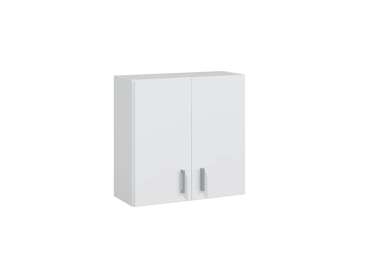 Armario multiusos para colgar en acabado blanco Milan. 59 cm(ancho) 60 cm(altura) 26.5 cm(