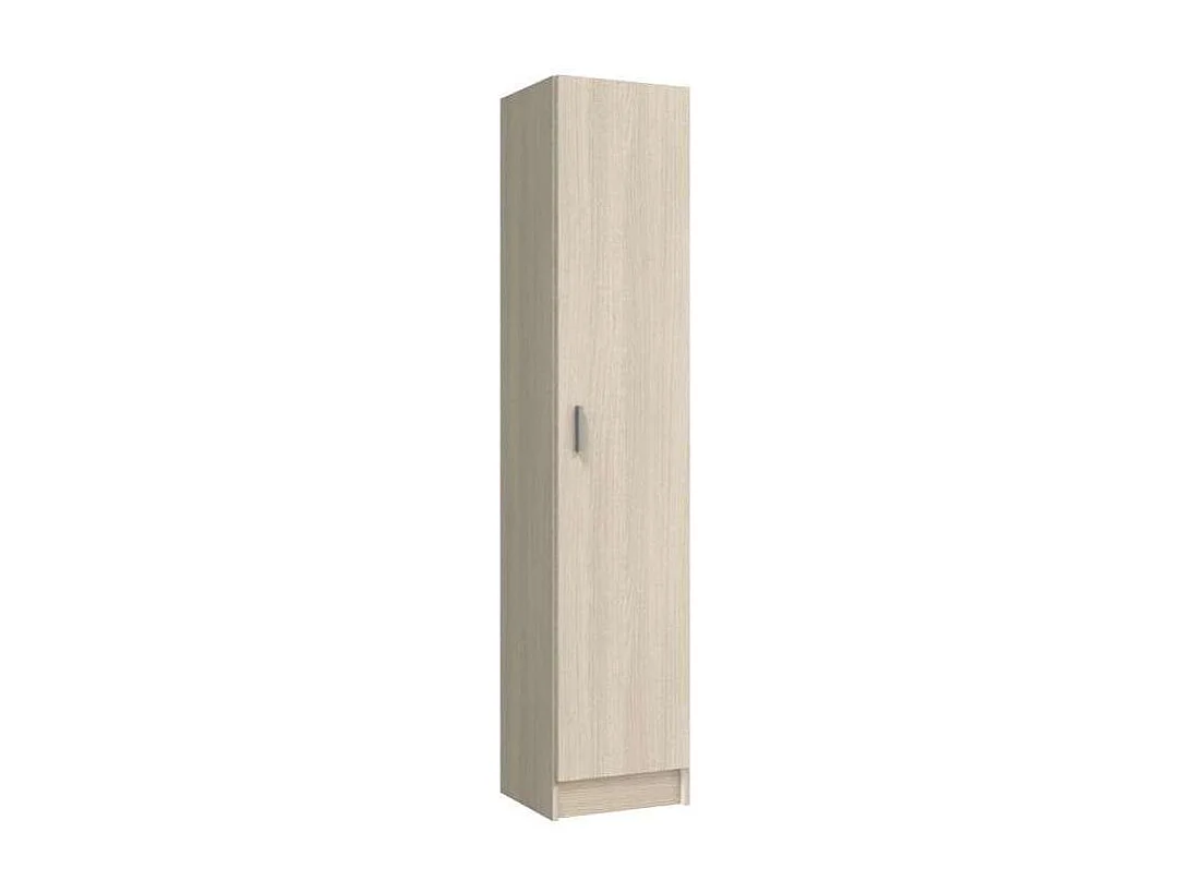 Armario multiusos Milan en roble, 37.2 cm(ancho) 180 cm(altura) 37 cm(fondo)
