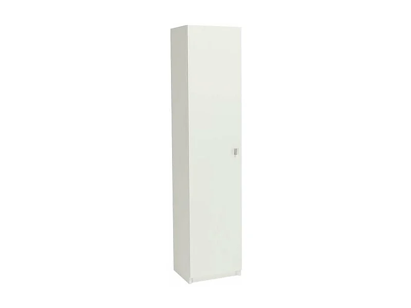 Armario multiusos 1 puerta Marbella en color blanco. 40 cm(ancho) 180 cm(altura) 35.6 cm(f