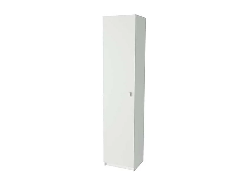 Armario multiusos 1 puerta Marbella en color blanco. 40 cm(ancho) 180 cm(altura) 35.6 cm(f