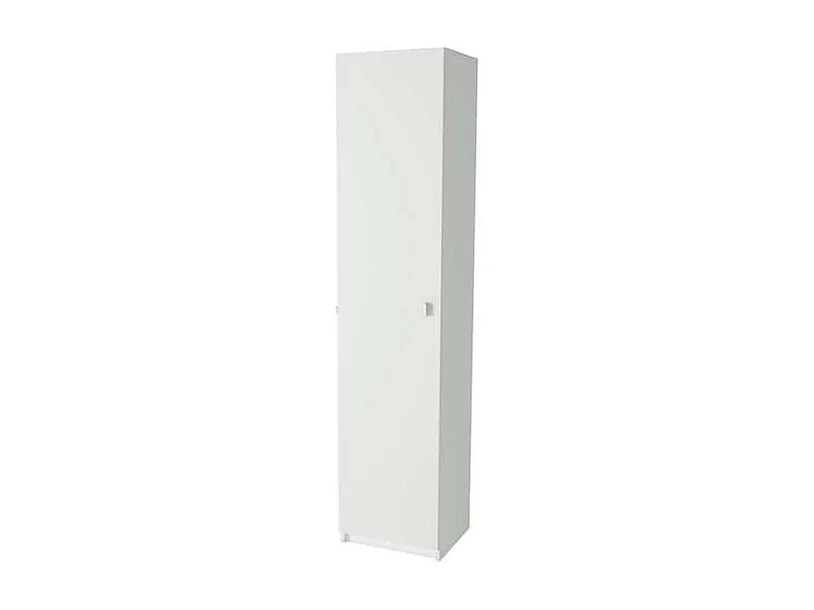 Armario multiusos 1 puerta Marbella en color blanco. 40 cm(ancho) 180 cm(altura) 35.6 cm(f