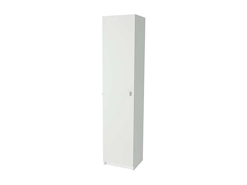 Armario multiusos 1 puerta Marbella en color blanco. 40 cm(ancho) 180 cm(altura) 35.6 cm(f