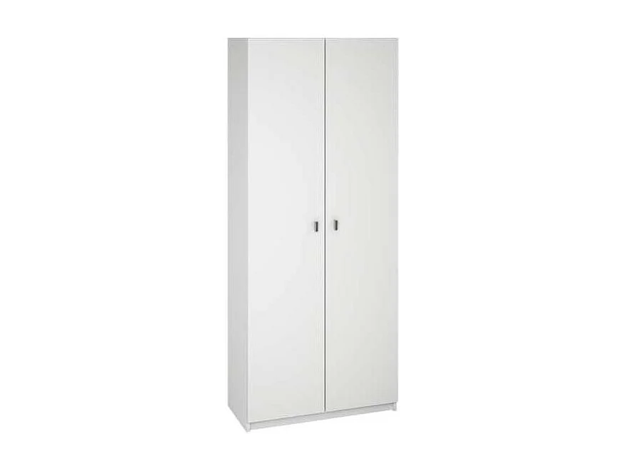 Armario multiusos dos puertas Marbella en color blanco 75 cm(ancho) 180 cm(altura) 35.6 cm