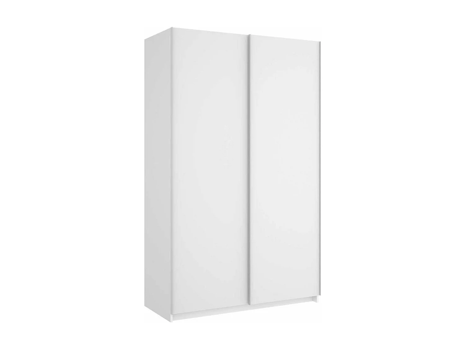Armario puertas correderas Connor acabado blanco 204 cm(alto)120 cm(ancho)65 cm(largo