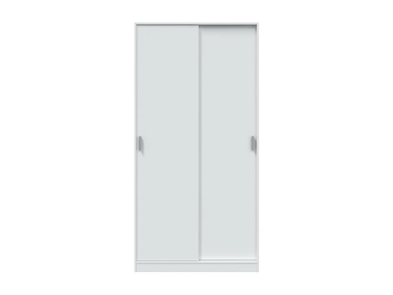 Armario ropero puertas correderas blanco. 200cm(alto). 100cm(ancho). 50cm(fondo).