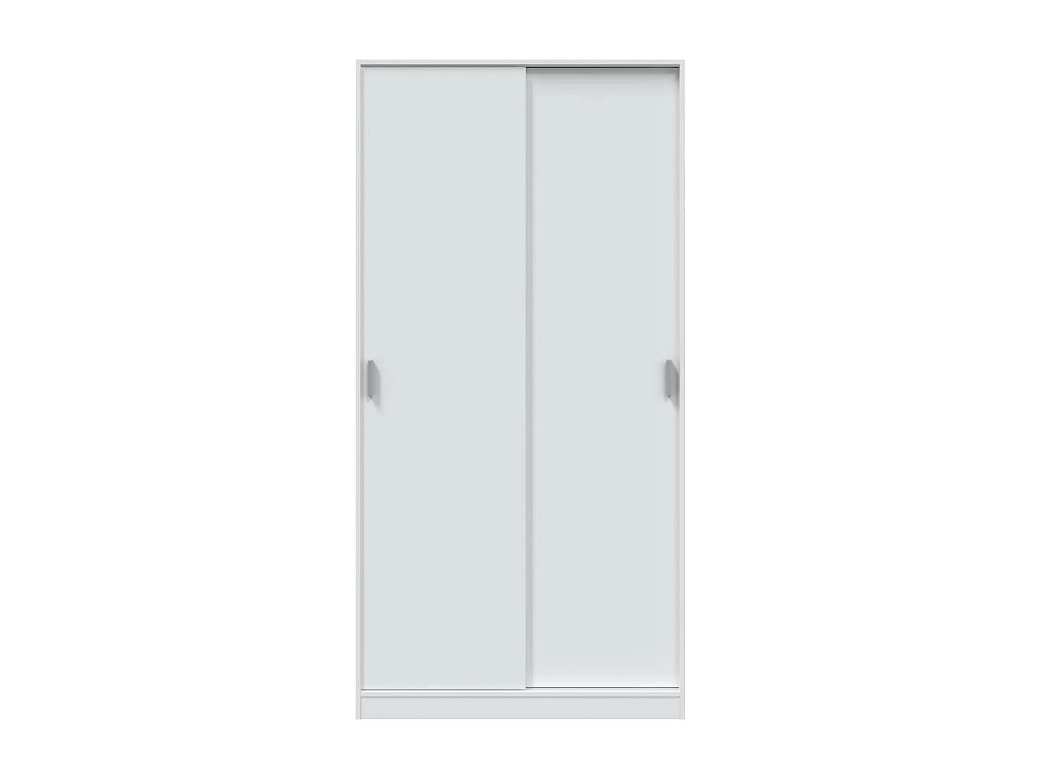 Armario ropero puertas correderas blanco. 200cm(alto). 100cm(ancho). 50cm(fondo).