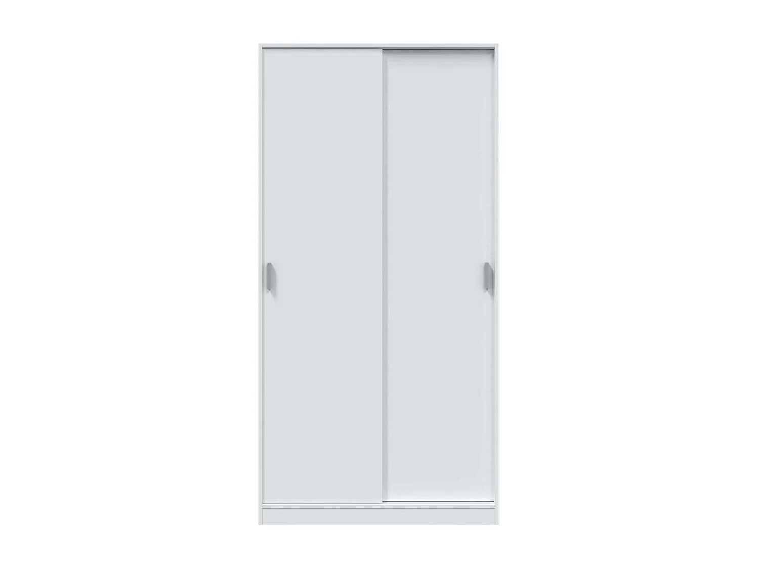 Armario ropero puertas correderas blanco. 200cm(alto). 100cm(ancho). 50cm(fondo).