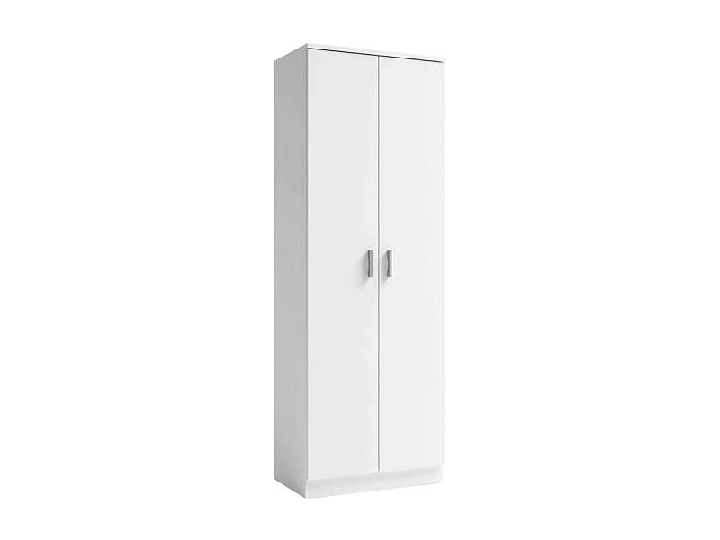 Armario multiusos Carles con dos acabado blanco,  180cm(alto) 60cm(ancho) 35cm(fondo)