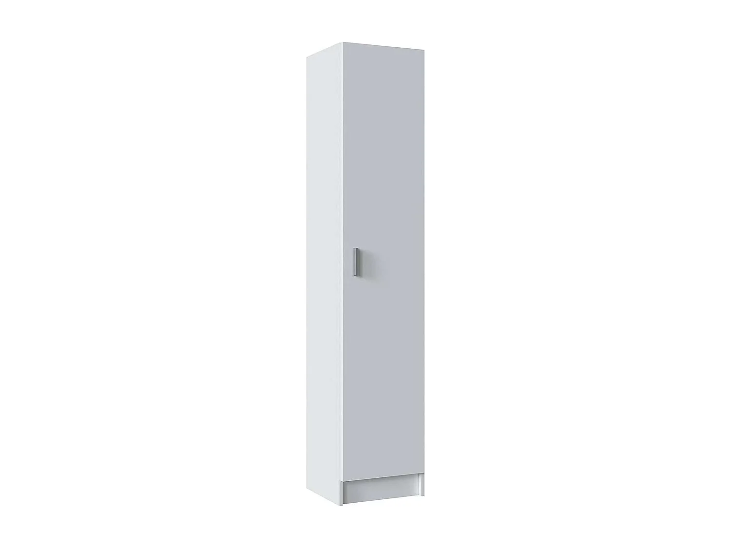 Armario multiusos Milán en blanco, 37.2 cm(ancho) 180 cm(altura) 37 cm(fondo)