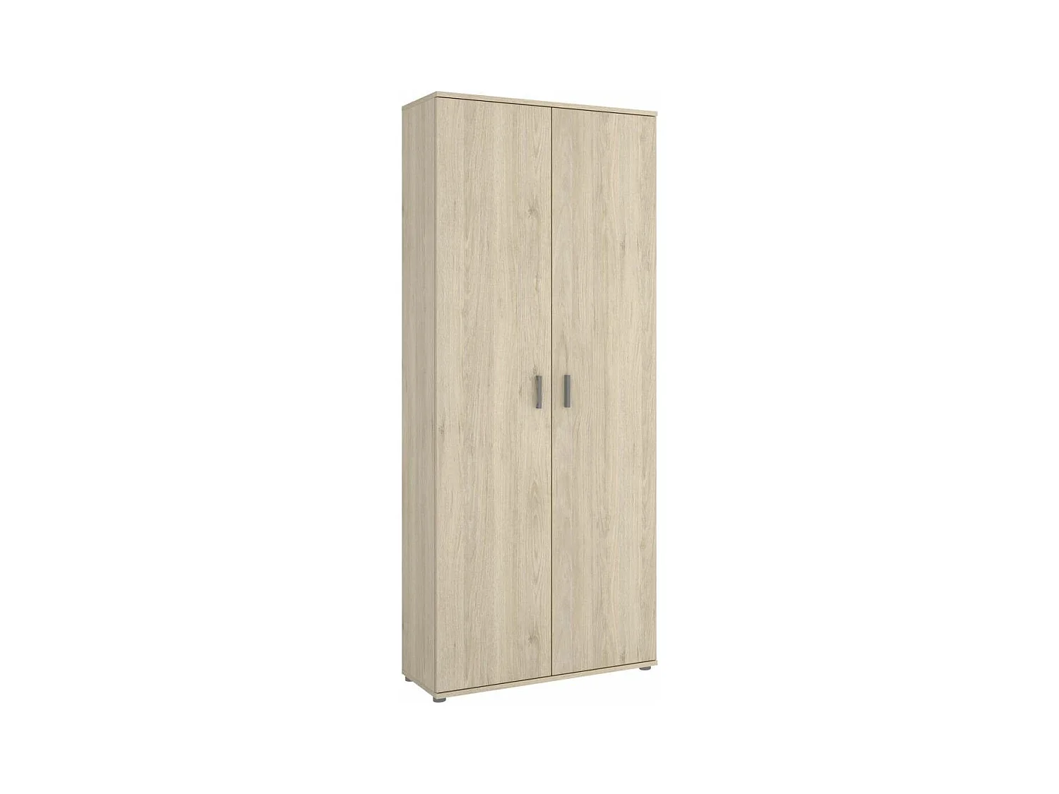 Armario multiusos en acabado Natural multiusos 2 puertas escobero 78 cm(ancho) 190 cm(altu