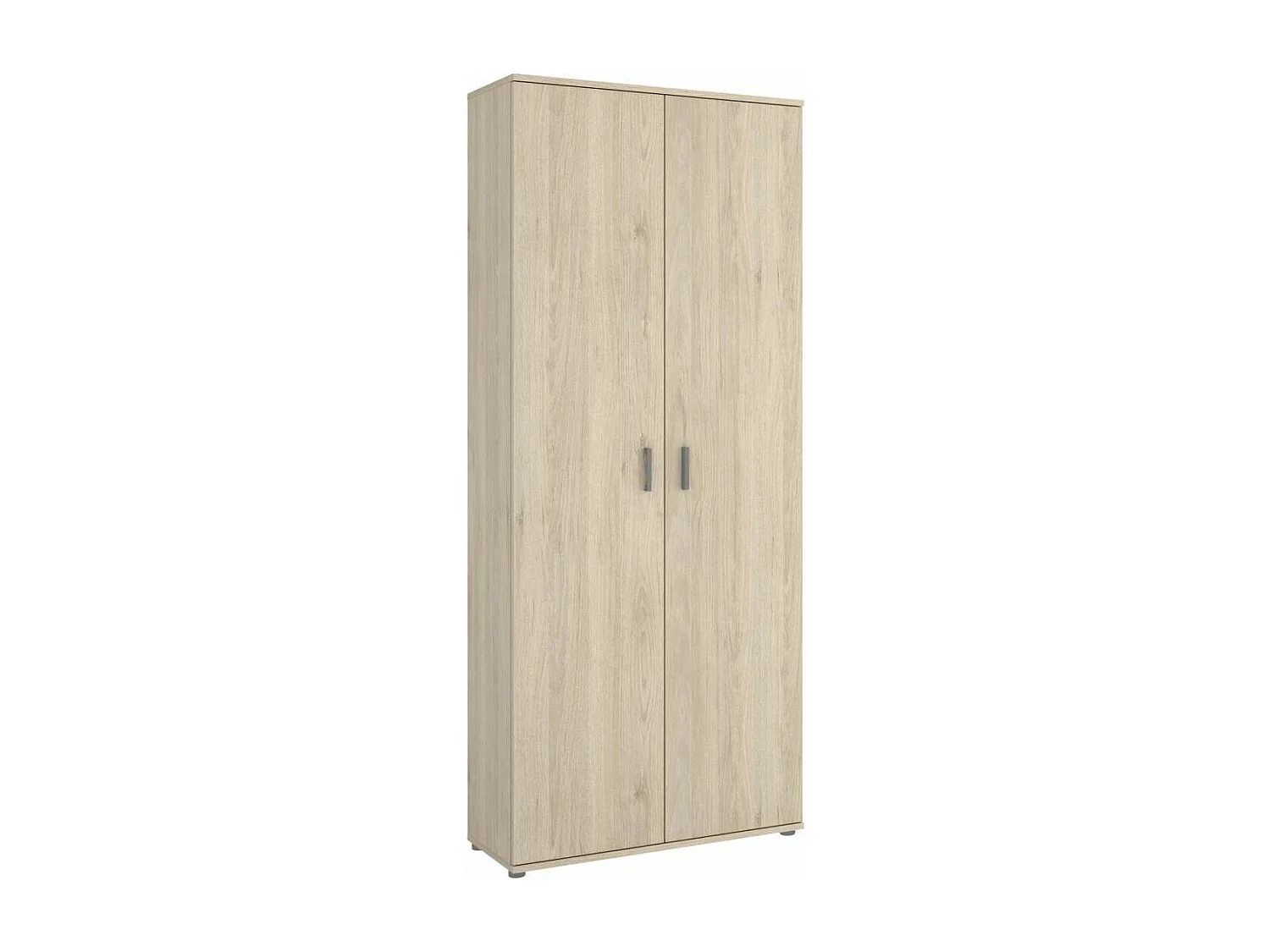 Armario multiusos en acabado Natural multiusos 2 puertas escobero 78 cm(ancho) 190 cm(altu