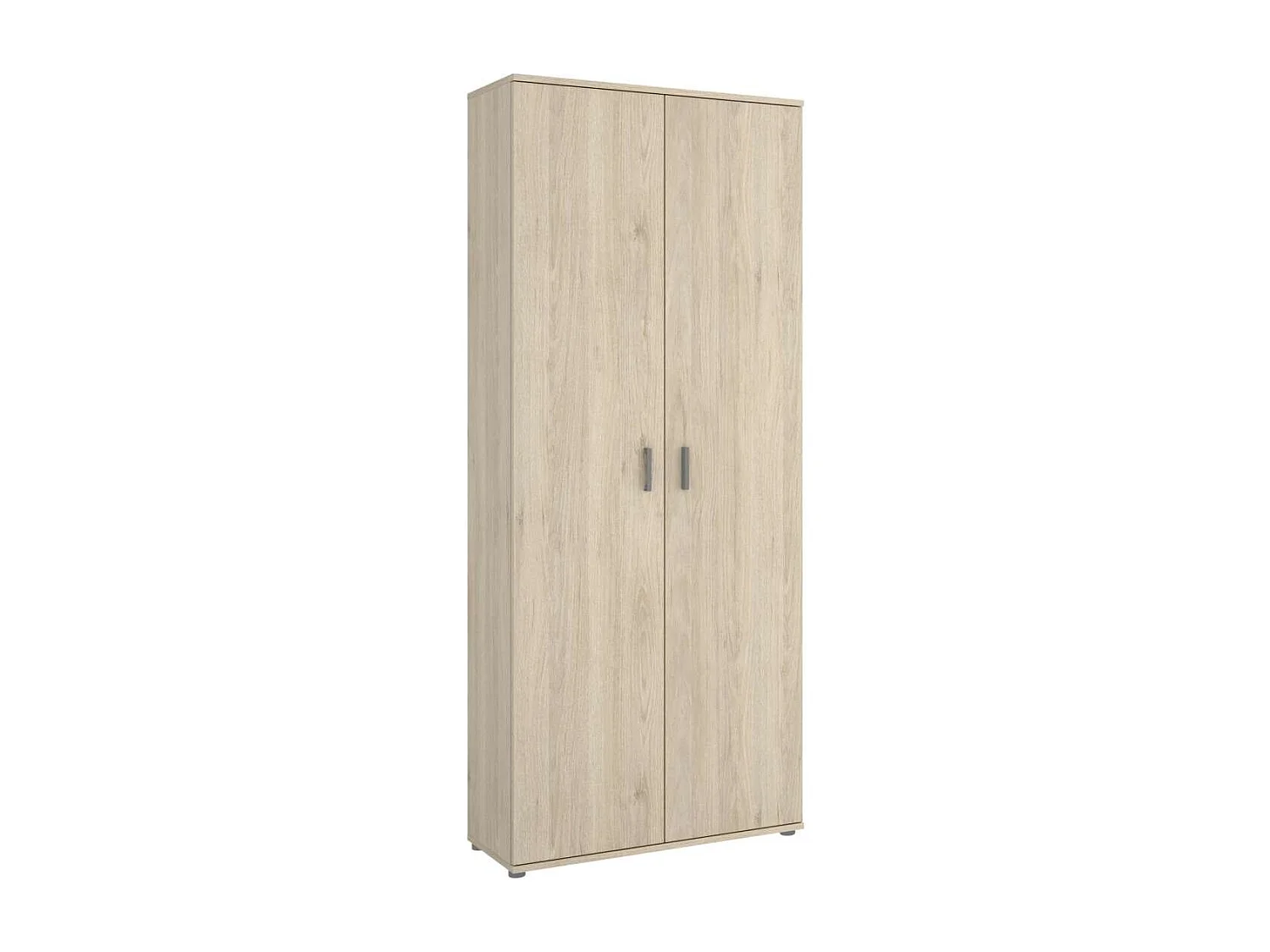 Armario multiusos en acabado Natural multiusos 2 puertas escobero 78 cm(ancho) 190 cm(altu