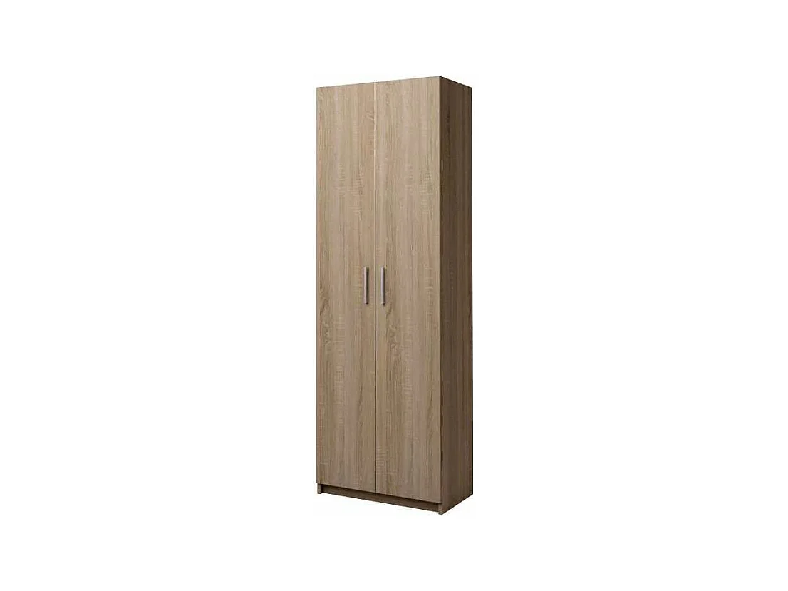 Armario multiestantes dos puertas Urano en roble. 60 cm(ancho) 180 cm(altura) 35.6 cm(fond