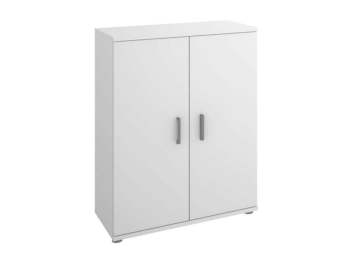 Armario bajo dos puertas Marsella color blanco 61 cm(ancho) 80 cm(altura) 35 cm(fondo)