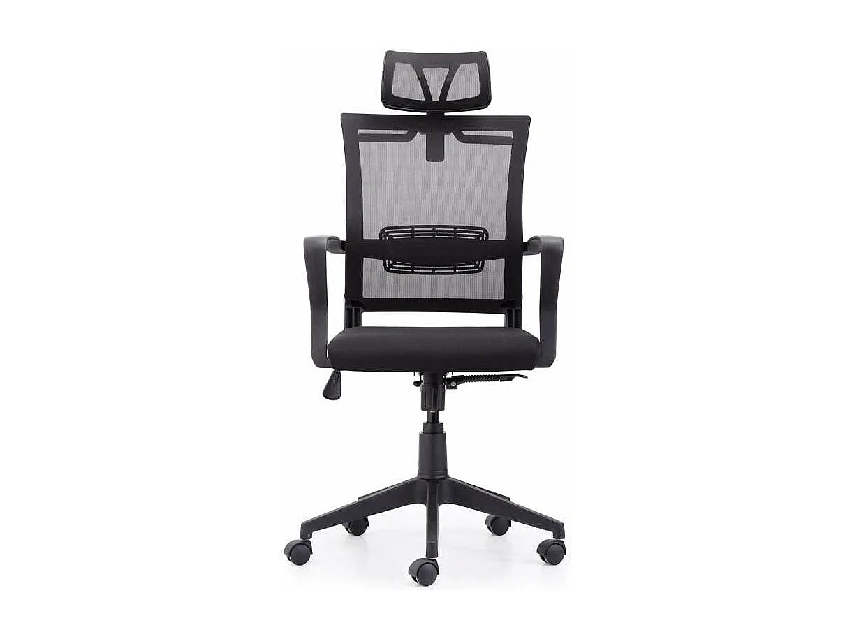 Sillón giratorio modelo winner acabado negro,117/127cm(alto) 64cm(ancho) 64cm(largo)