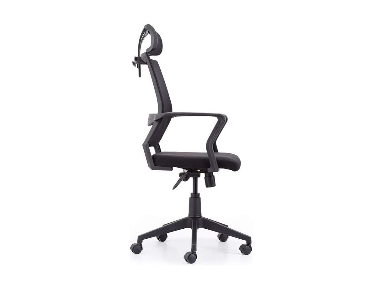 Sillón giratorio modelo winner acabado negro,117/127cm(alto) 64cm(ancho) 64cm(largo)