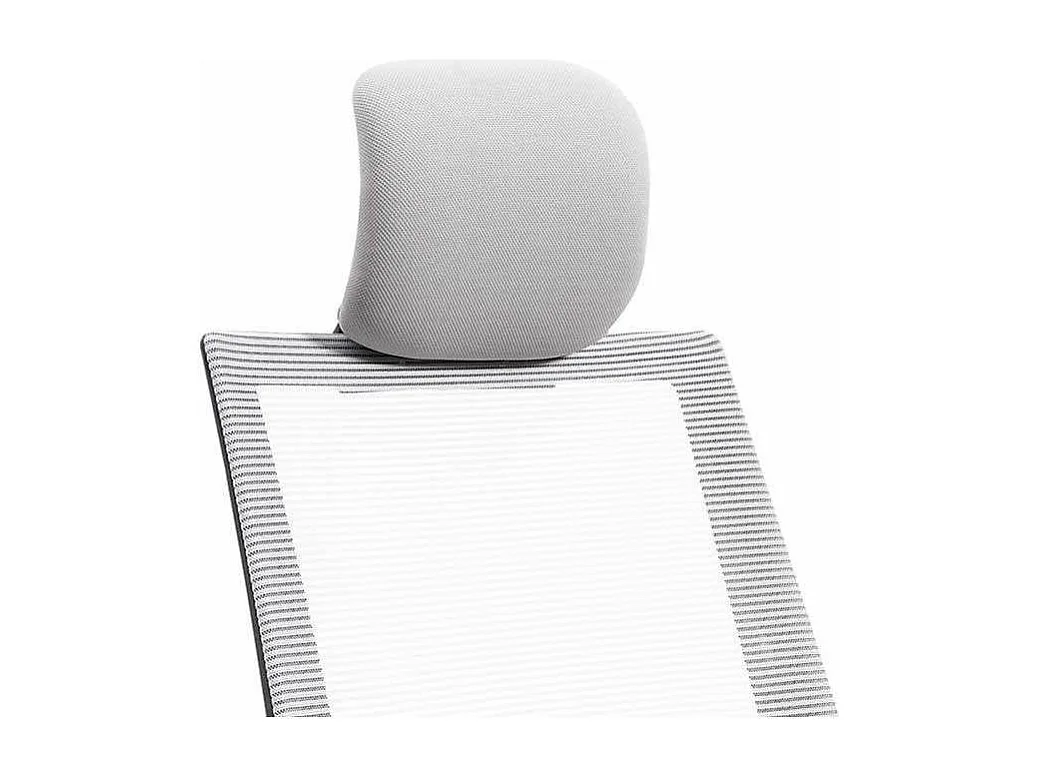 Silla despacho giratoria elevable acabado negro/gris 63 cm(ancho) 117-124 cm(altura) 51cm(