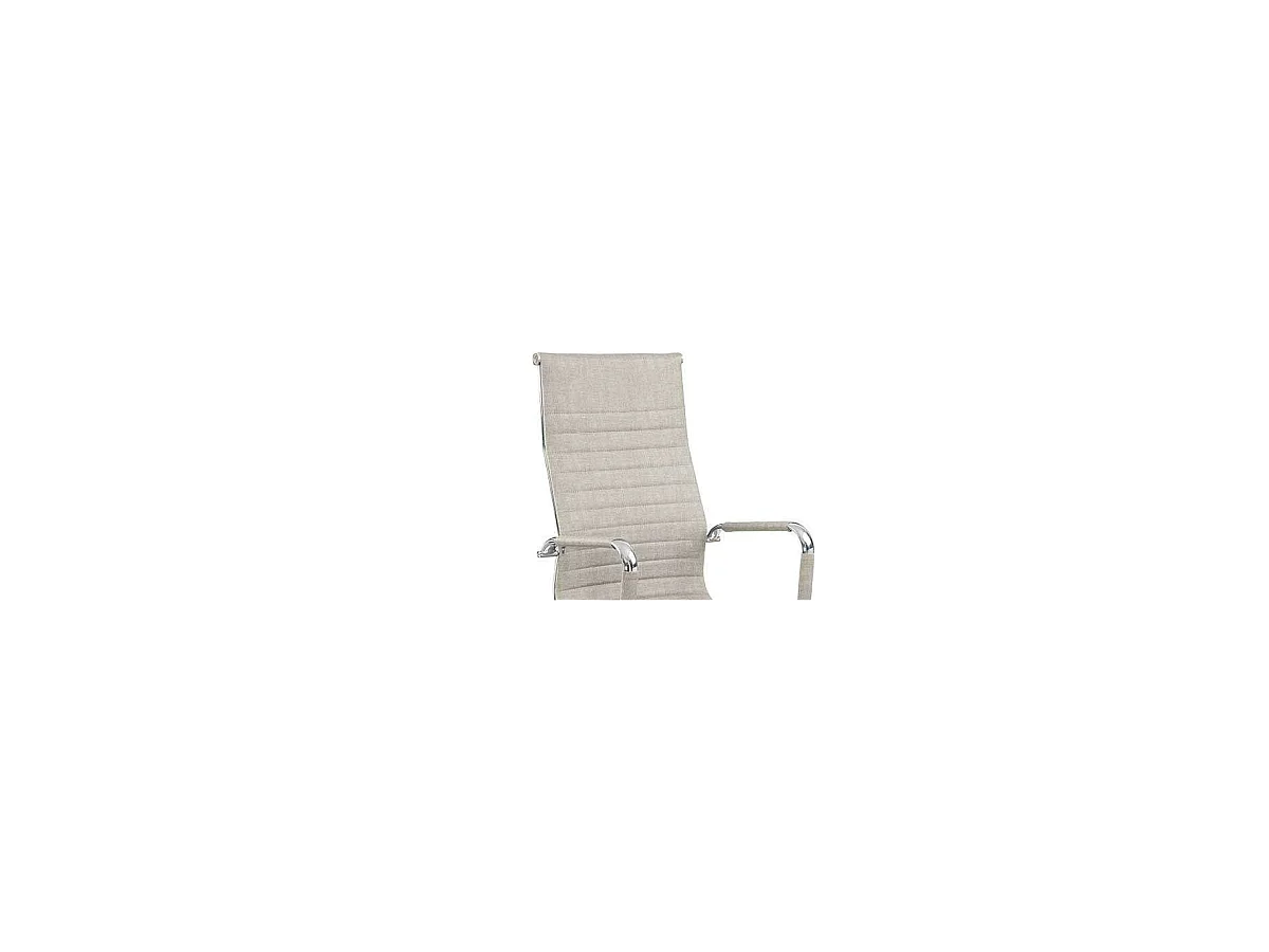 Silla despacho giratoria elevable acabado beige, 60 cm(ancho) 108-115 cm(altura) 66 cm(fon