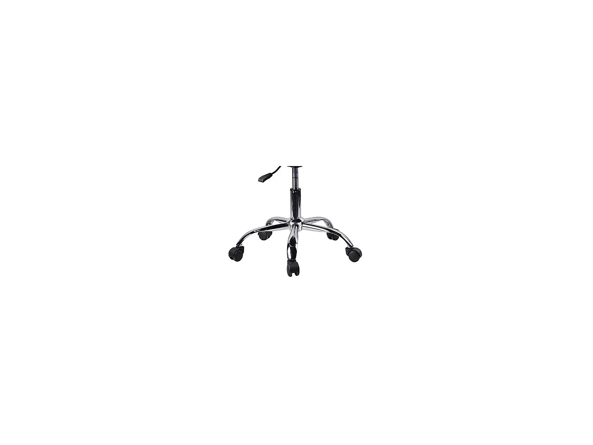 Silla despacho de diseño moderno giratoria elevable acabado rosa, 53 cm(ancho) 79/91 cm(a